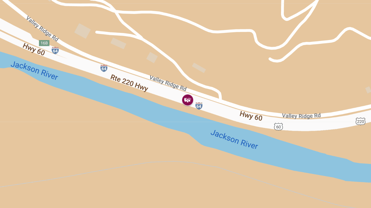 1 Injured in Commercial Vehicle Accident at I-64 WB near mm 202