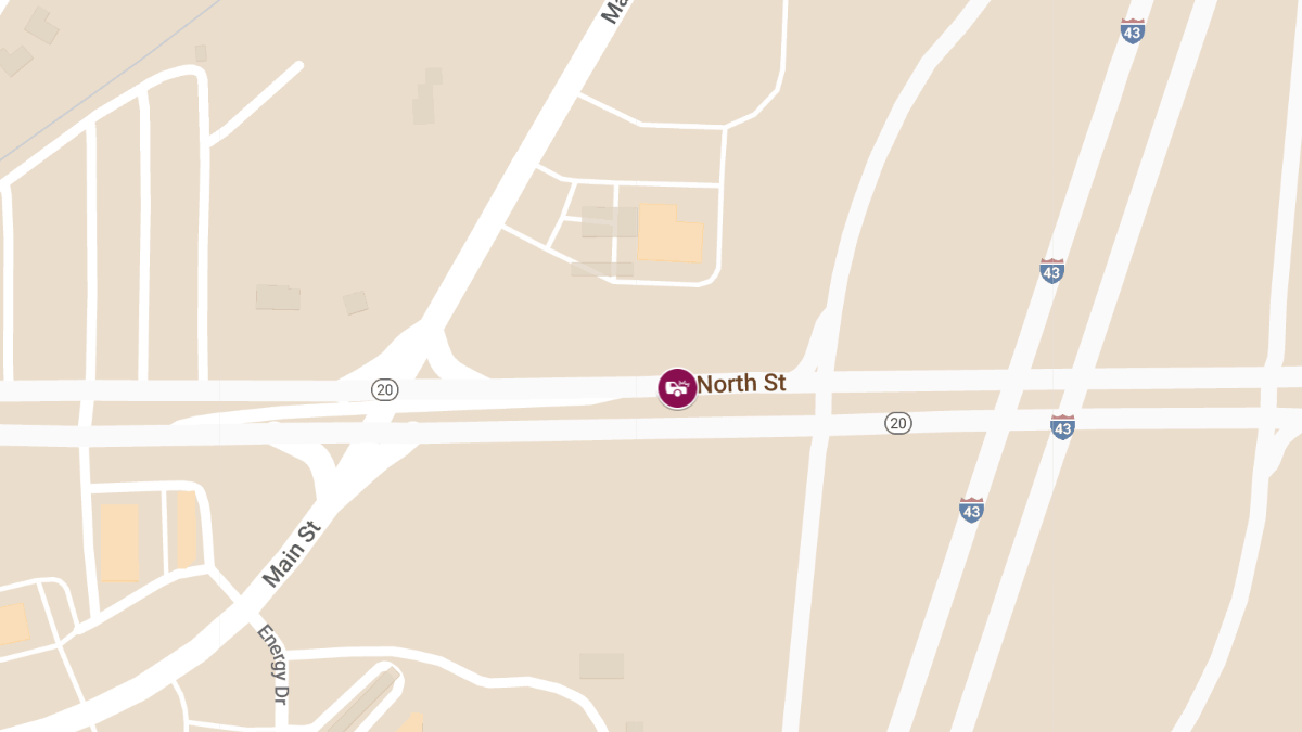 2-Car Accident with Injuries at Kwik Trip