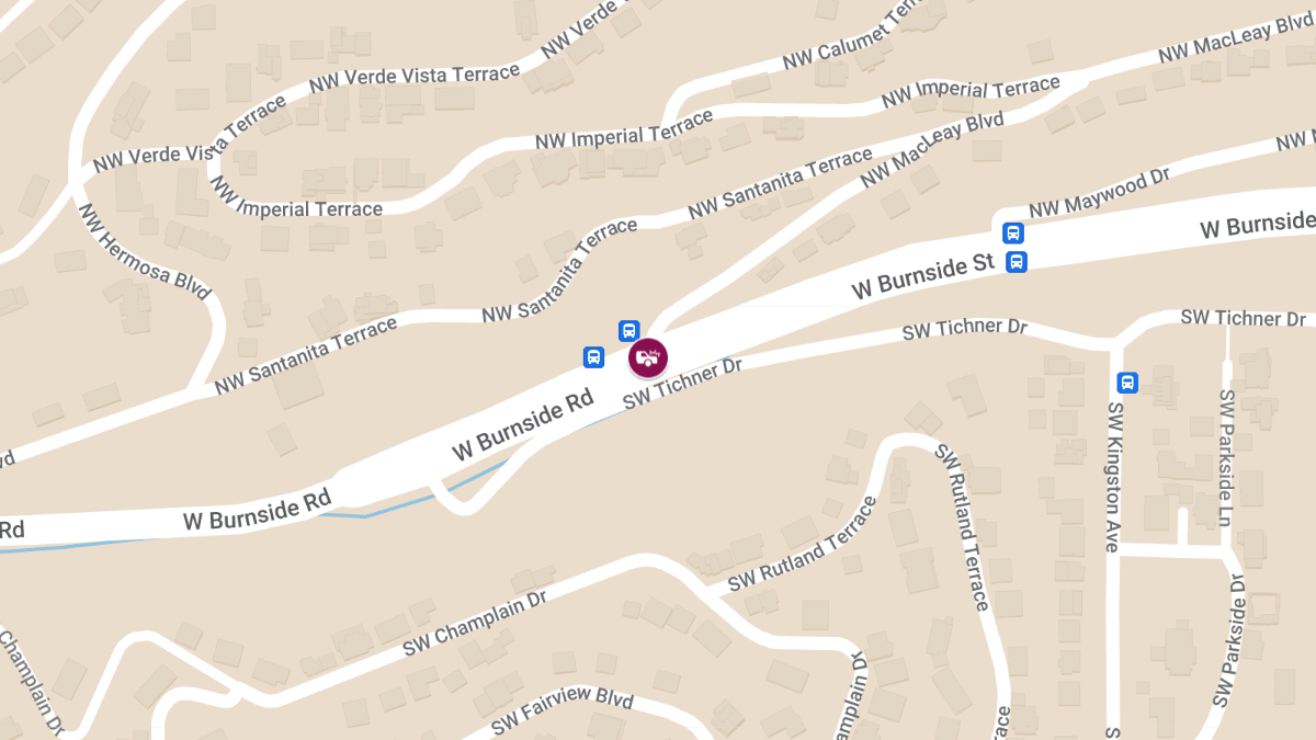 2 Injured in Car Collision at W Burnside Rd & NW Macleay Blvd