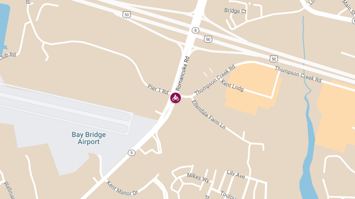 2 Injured in Motorcycle Crash on Rt 8 and Thompson Creek Rd