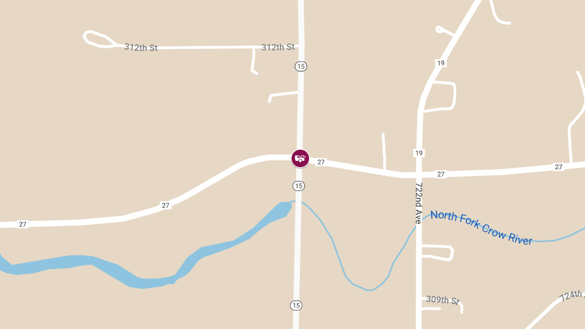 2 Injured in Three-Vehicle Crash at Hwy 15 & Meeker CR 27