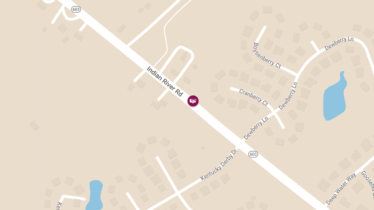 3 Seriously Injured in Vehicle Crash on Indian River Rd