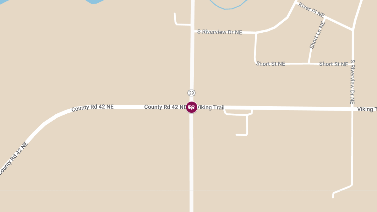 86-Year-Old Injured in Two-Vehicle Collision at Hwy 29 & Douglas CR 13