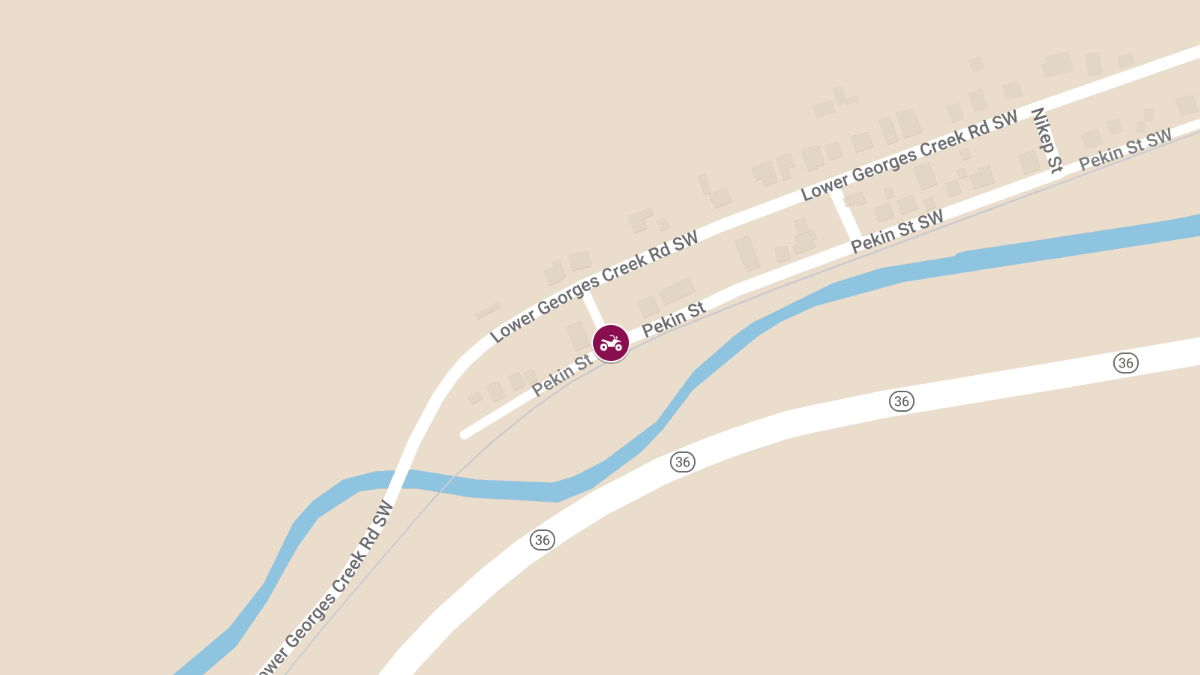 ATV Accident at Pekin St and Lower Georges Creek Rd