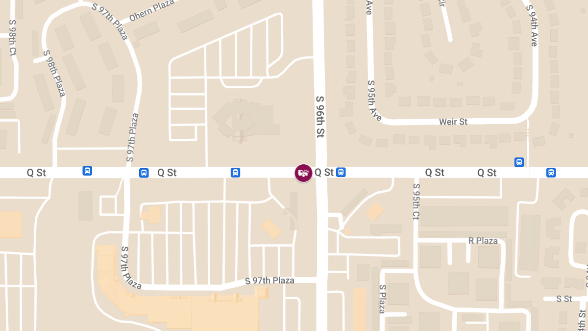 Accident at 96th and Q St, Causes Injury 