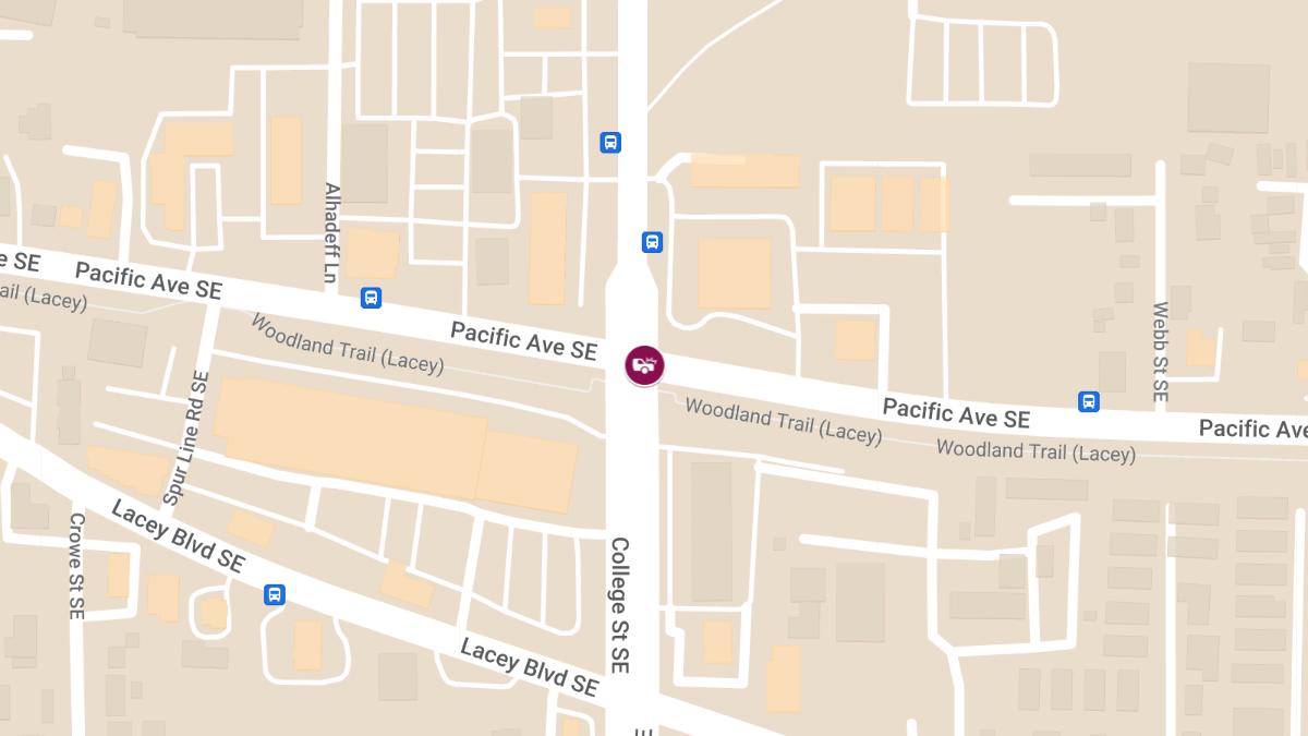 Accident at Pacific Ave and College St with Injuries
