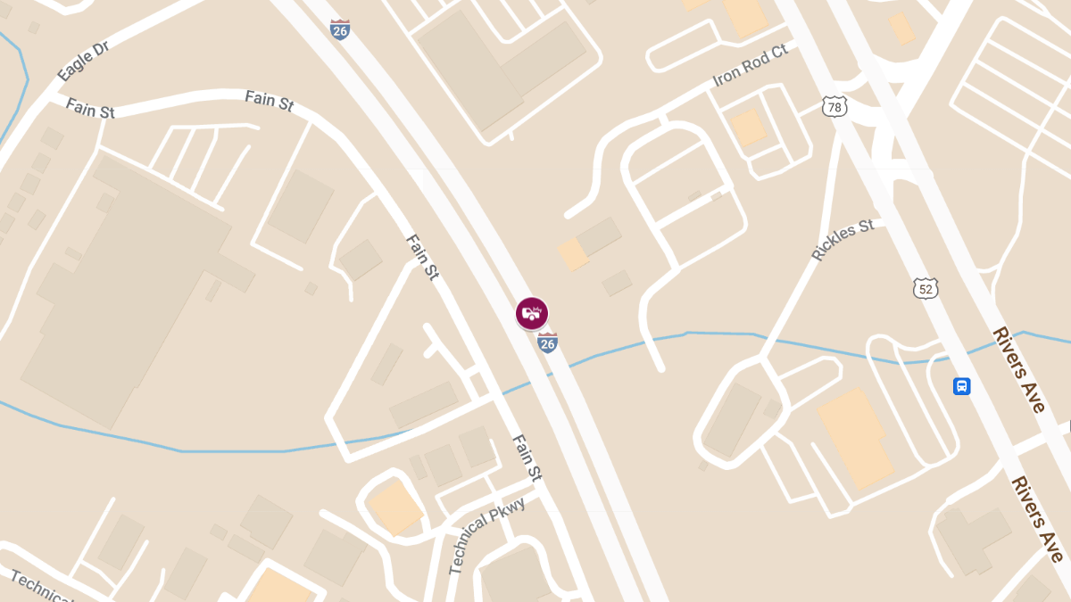 Accident on Interstate 26 Leaves Lanes Closed