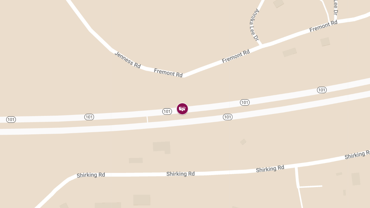 Accident with Entrapment and Injury on Rte 101 East at MM 78.0