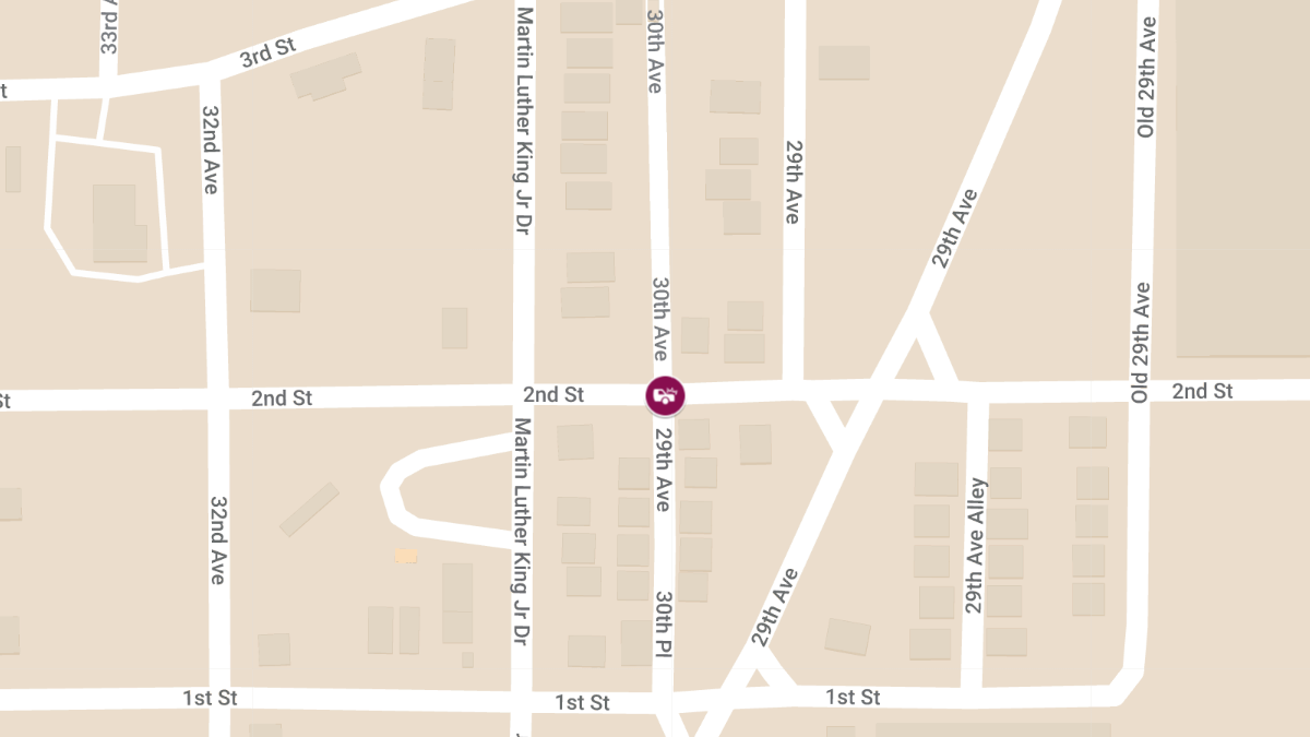 Accident with Injuries at 29th Ave and 2nd St