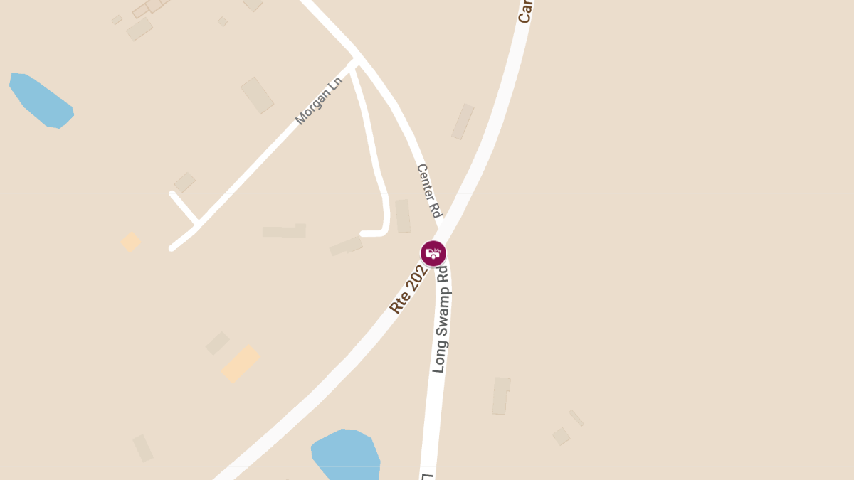 Accident with Injuries at Carl Broggi Hwy and Long Swamp Rd