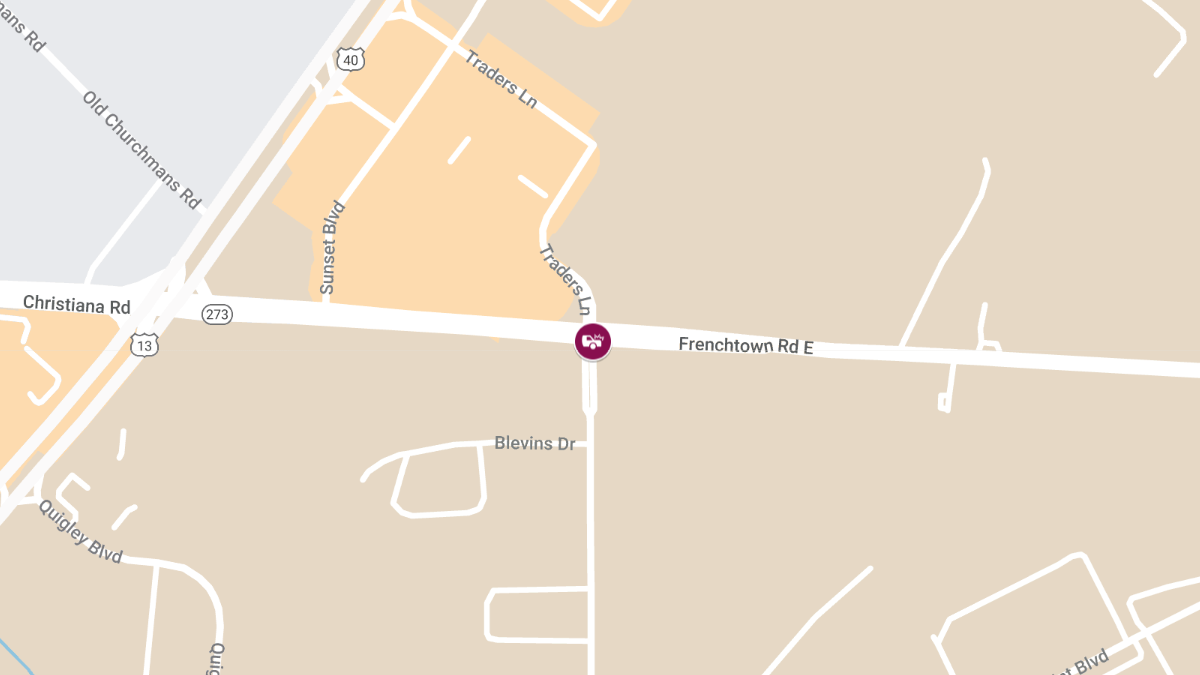 Accident with Injuries at Frenchtown Rd and Quigley Blvd
