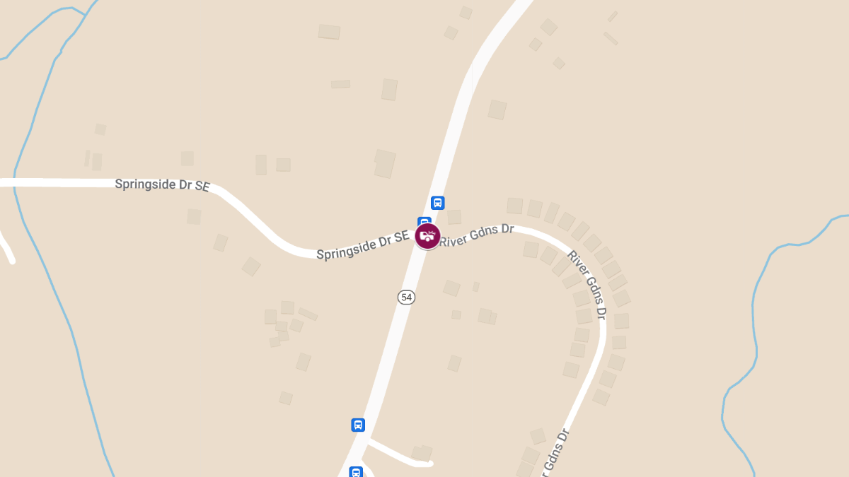 Accident with Injuries at Hwy 16 E and Hwy 54 Roundabout