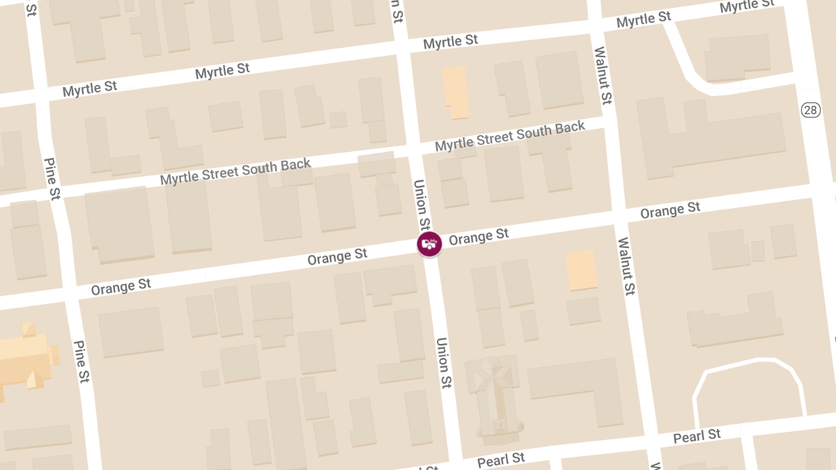 Accident with Injuries at Orange St and Union St