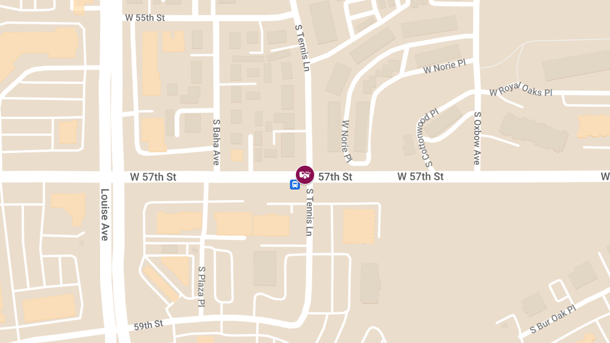 Accident with Injuries at W 57th St and S Tennis Ln