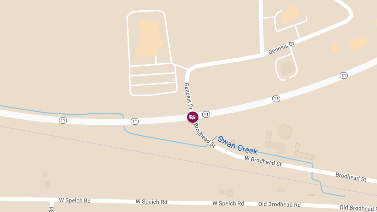 Accident with Injuries on Hwy 11 & Genesis