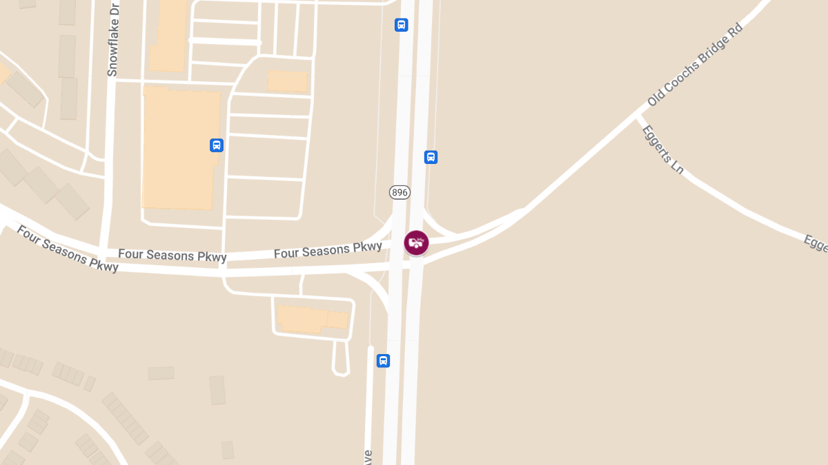 Accident with Injuries on Rte 896 at Four Seasons Pkwy