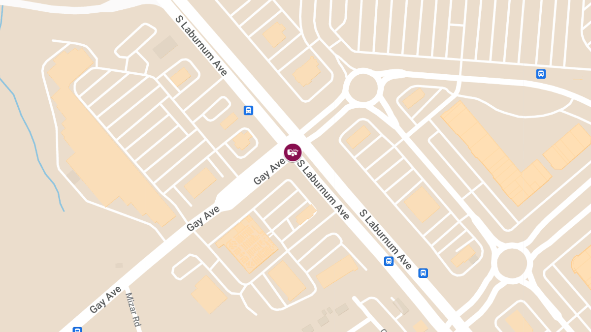 Accident with Injuries on S Laburnum Ave & Gay Ave