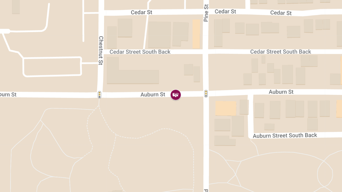 Accident with Injury at 93 Auburn St