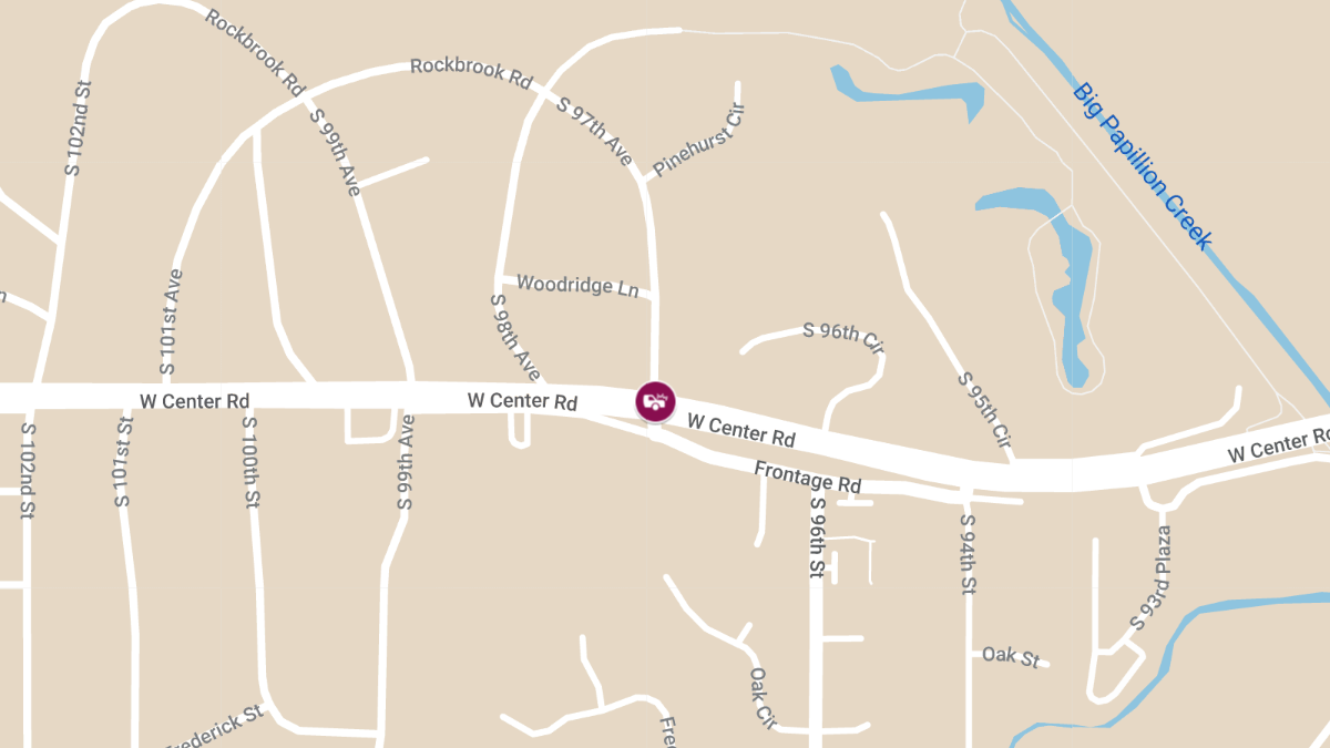 Accident with Injury  at 97th and West Center Rd