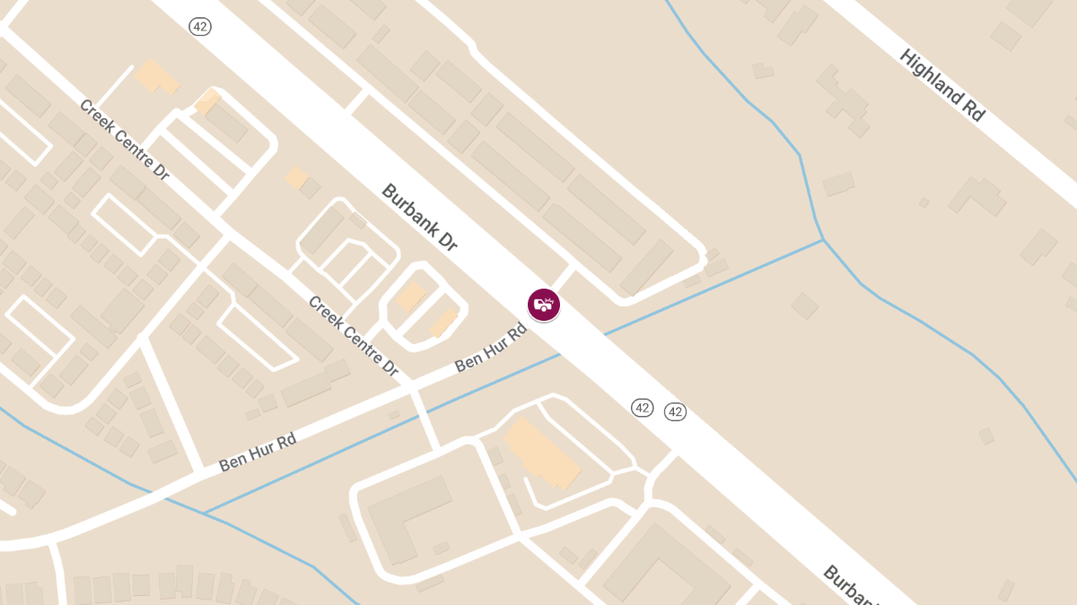 Accident with Injury at Burbank Dr and Ben Hur Rd