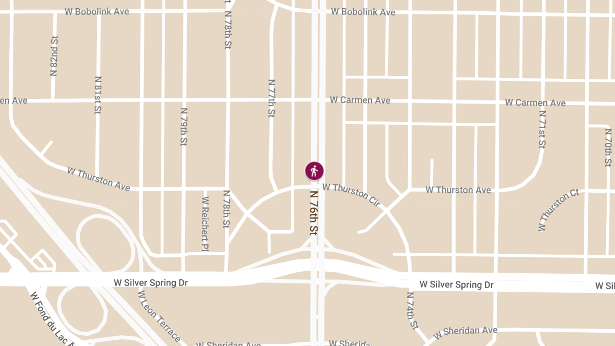 Adult Male Injured in Hit-and-Run at N 76th St