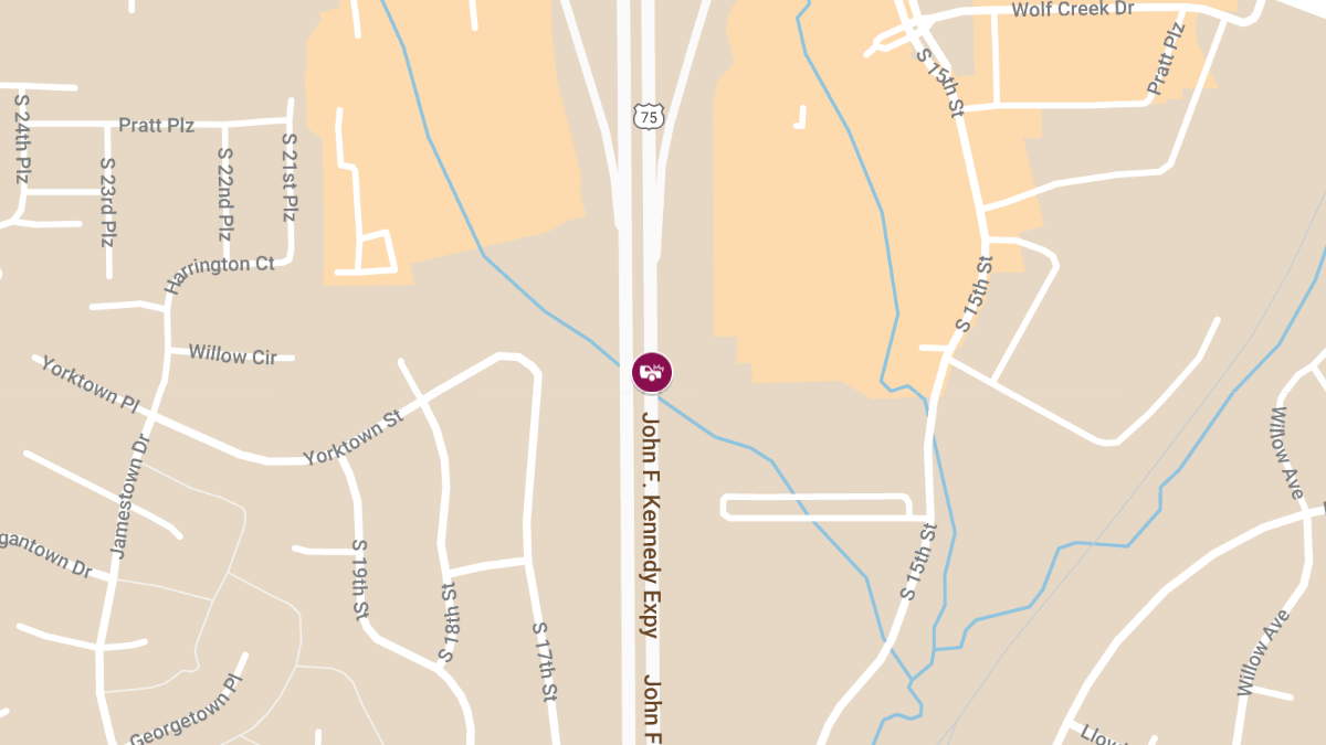 Auto Crash with Injury at JFK NB and Capehart