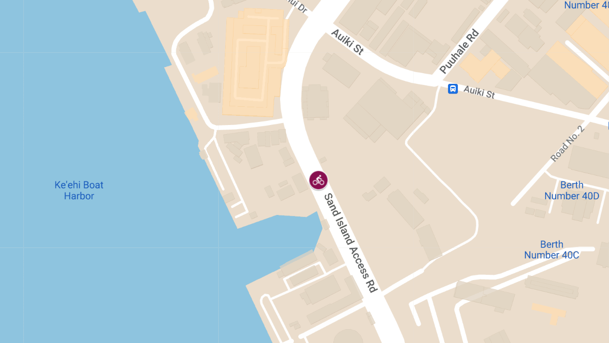 Bicycle Accident on Sand Island Access Rd
