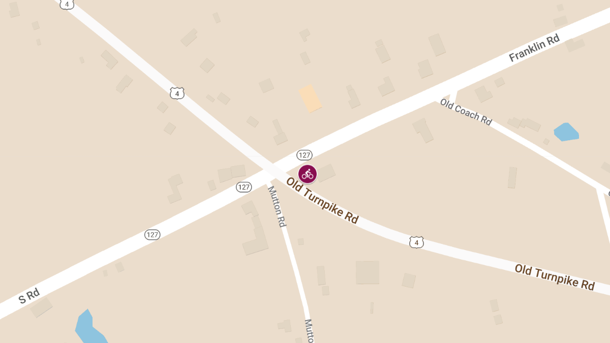 Bicycle Accident with Head Injury at Crossroads Country Store