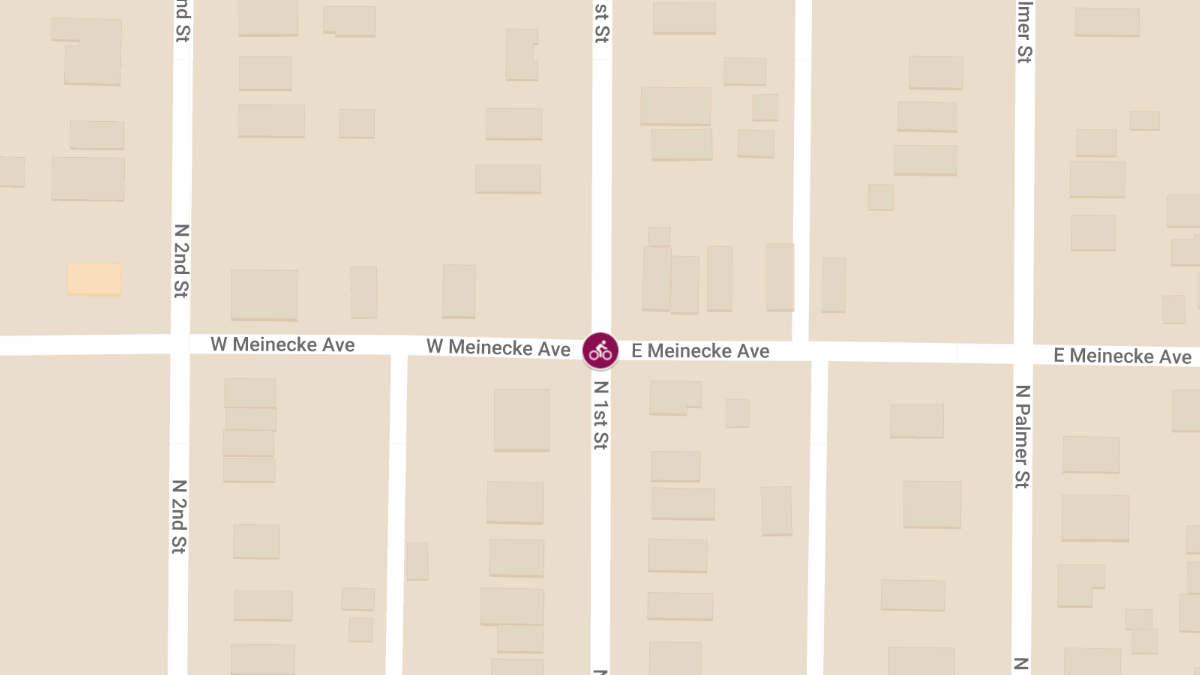 Bicycle Accident with Injury at 40/Meinecke
