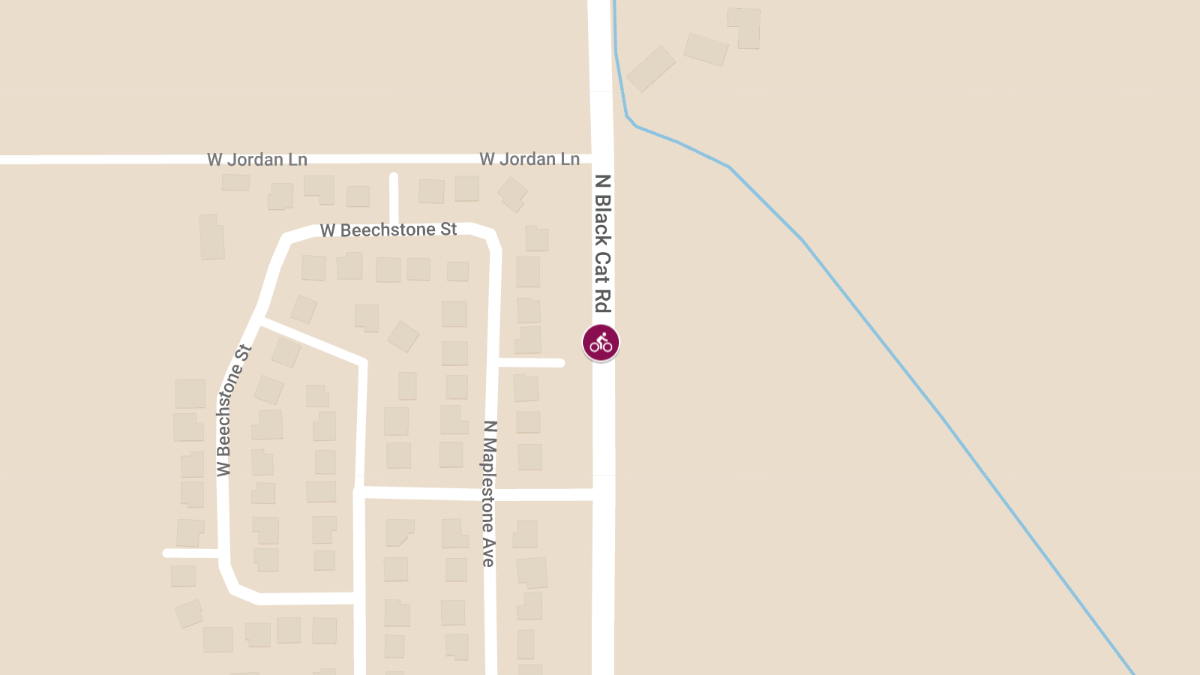 Bicyclist Killed in Crash on N Black Cat Rd