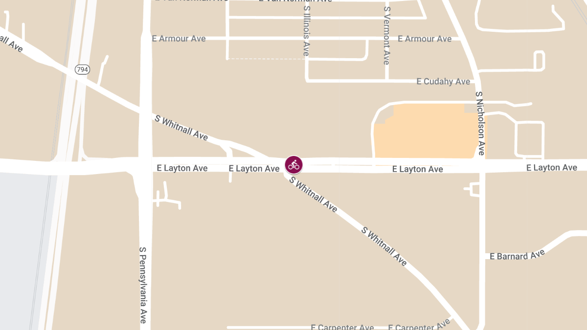 Bicyclist in 50s Injured in Collision on Layton Ave & Whitnall Ave