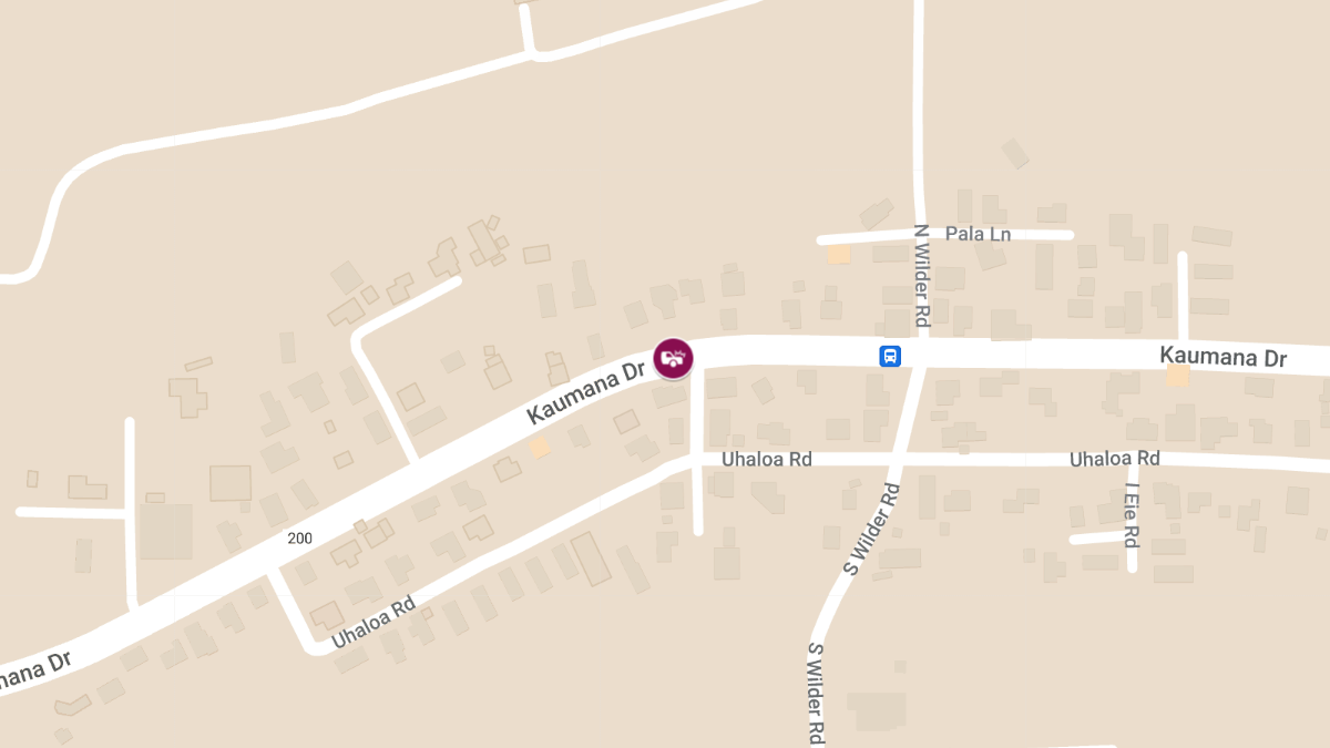 Boy Injured After Car Crashes Into Home on Kaumana