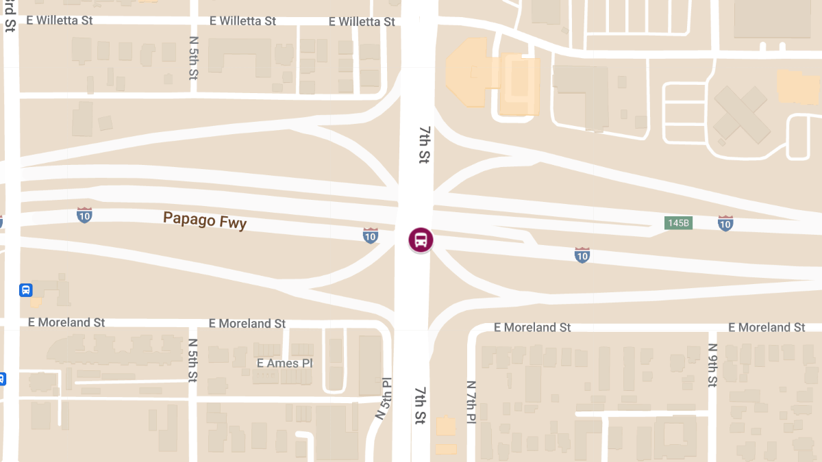 Bus Crash at Interstate 10 & 7th St