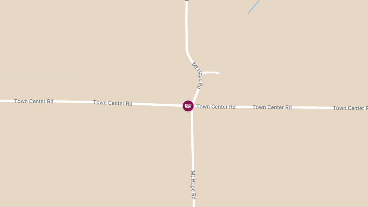 Car Crash with Injury at Mt Hope Rd and Geise Rd