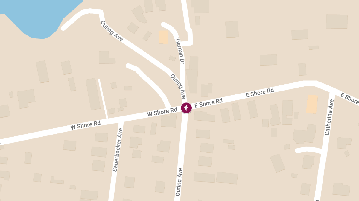Child Injured in Pedestrian Accident at E Shore Rd and Outing Ave