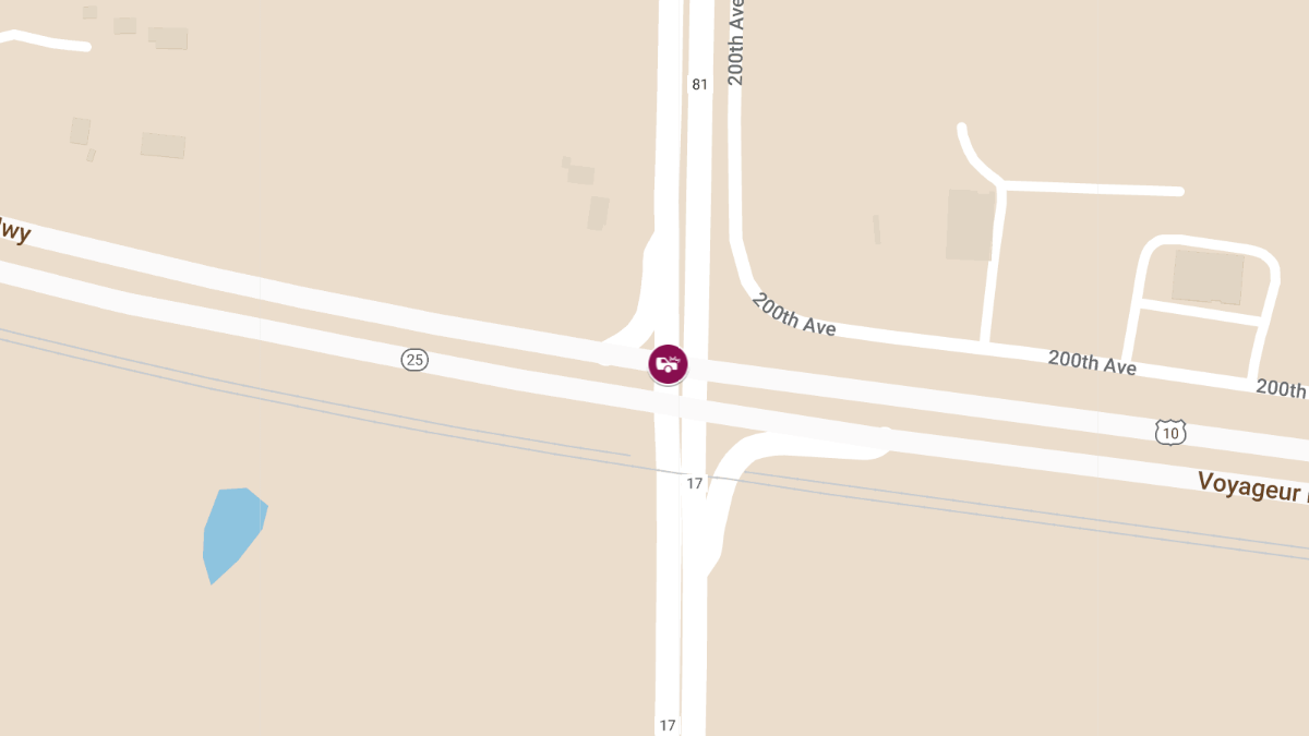 Collision at HWY 10 & CR 81 Leads to Injuries