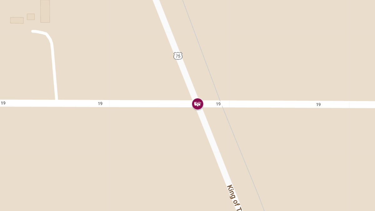 Collision at Hwy 75 & CR 19 Injures One