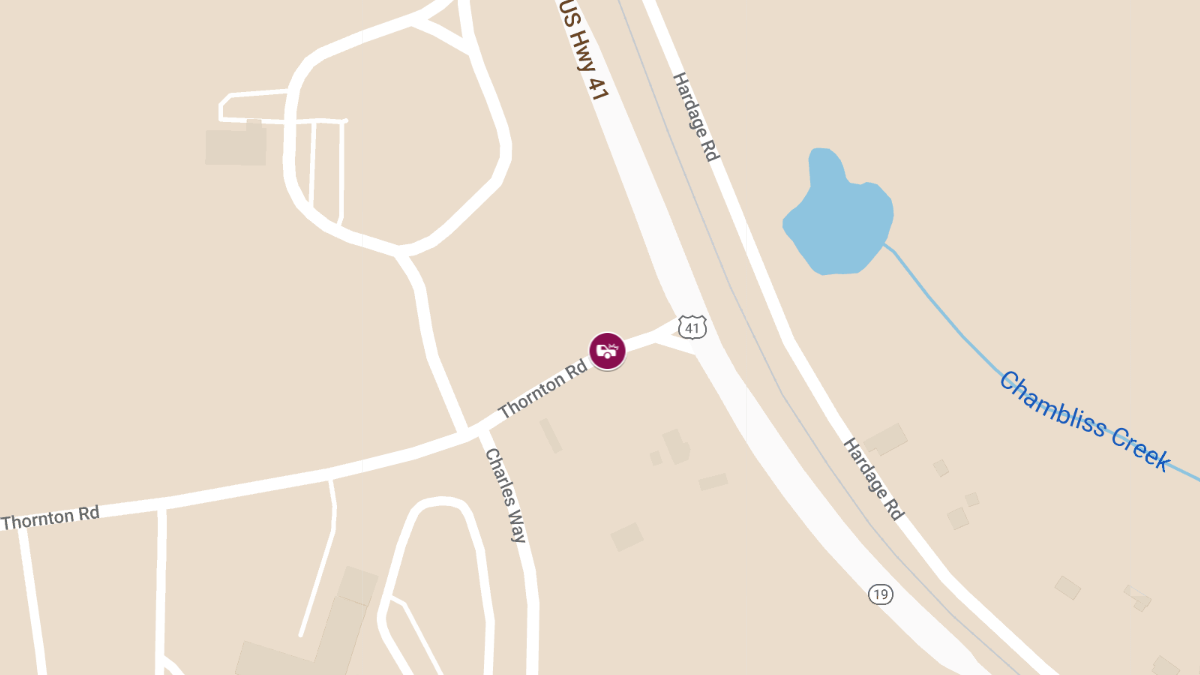 Collision at Thornton Rd Results in Injuries