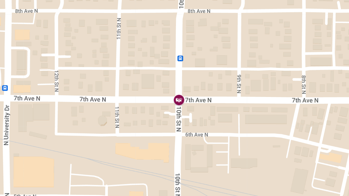 Crash at 10th St & 7th Ave Results in Injuries