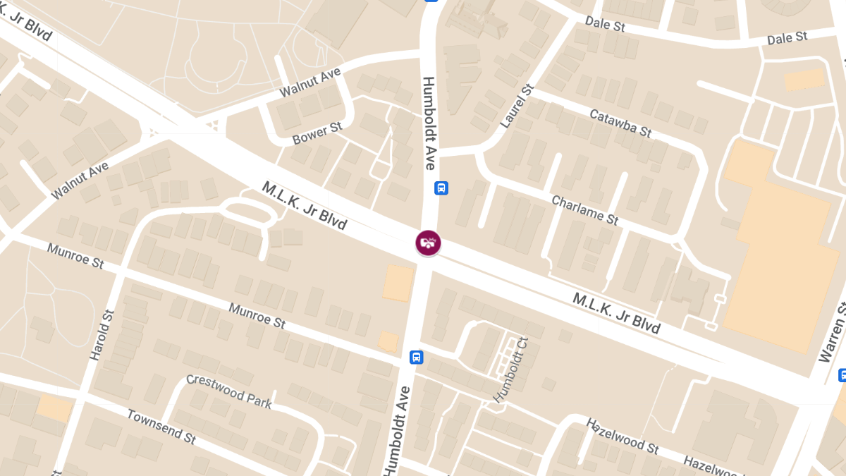 Crash at Humboldt Ave & MLK Blvd Results in Injuries