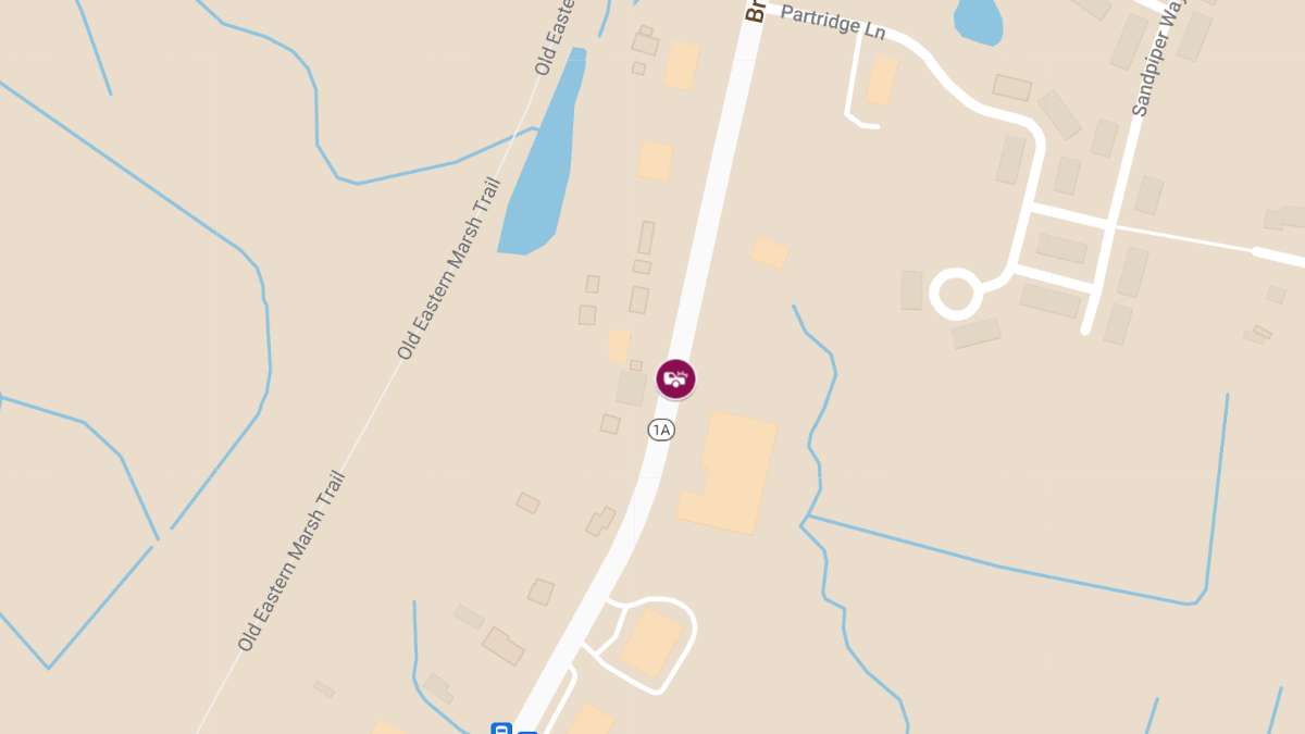 Crash on Rte 1 Near Partridge Ln Results in Injuries