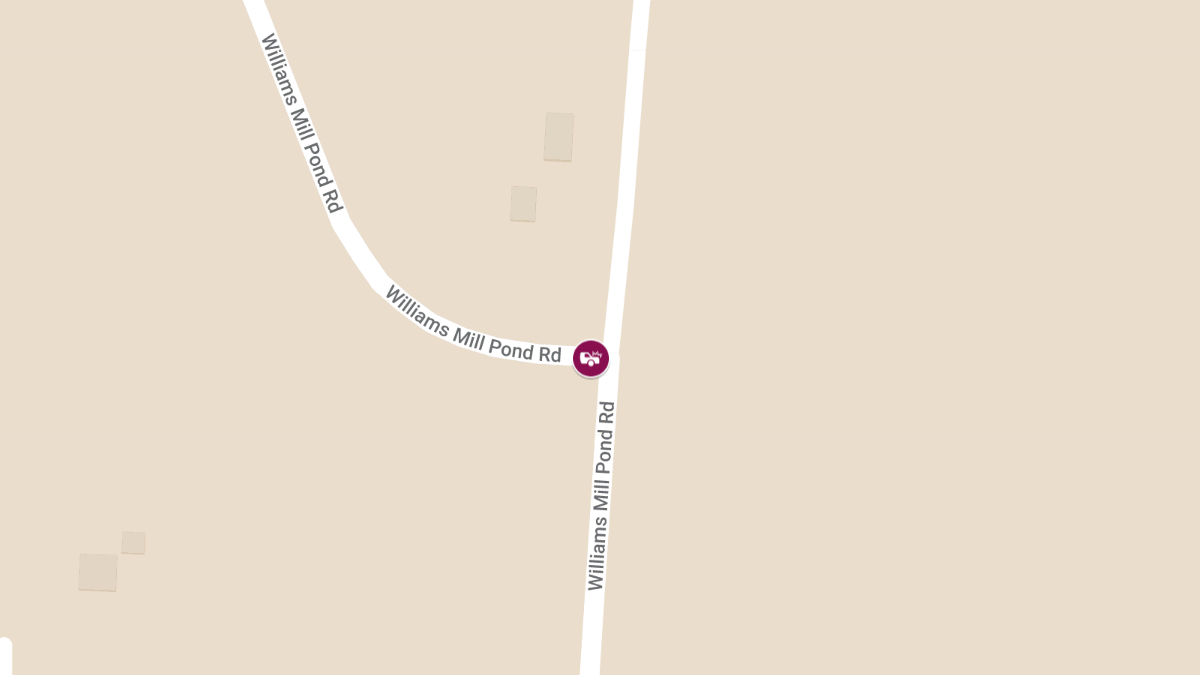 Crash on Williams Mill Pond Rd Results in Injuries