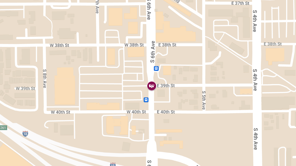 Crash with Injuries at 6th Ave and 39th St