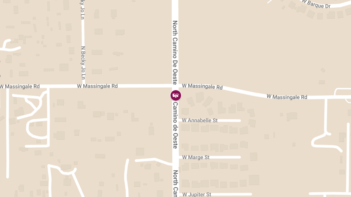 Crash with Injuries at Camino De Oeste and Annabelle St