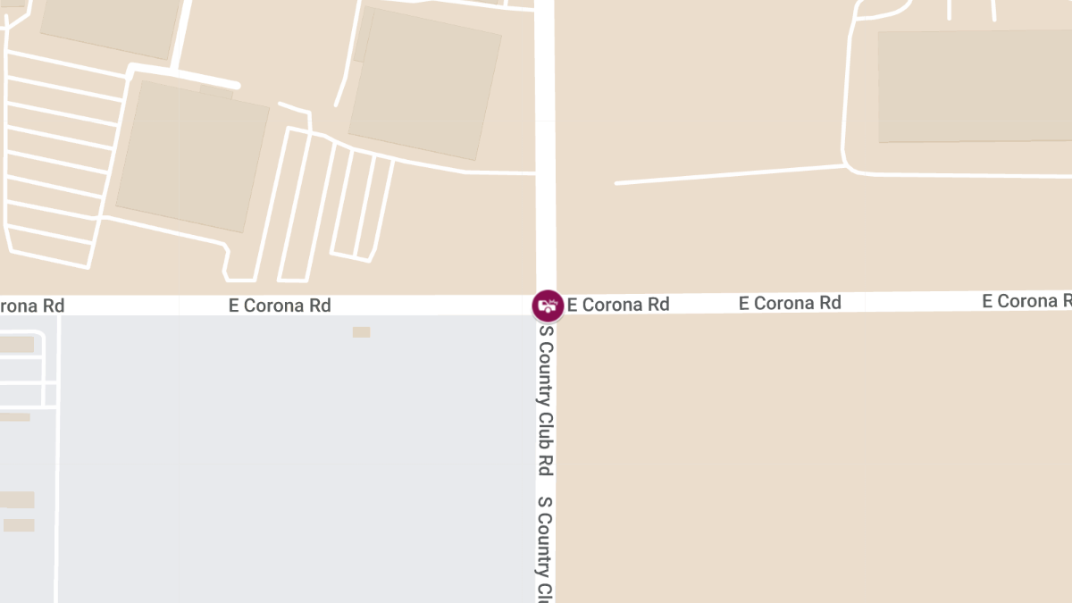 Crash with Injuries at Country Club and Corona Rd
