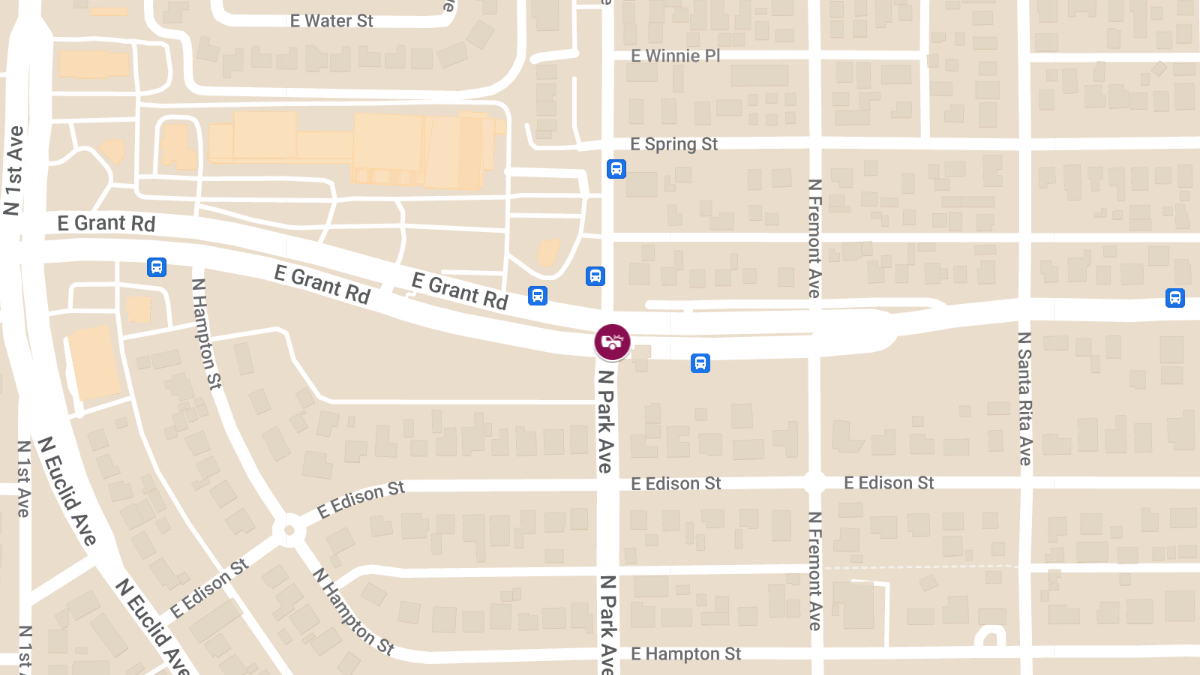 Crash with Injuries at Grant and Park