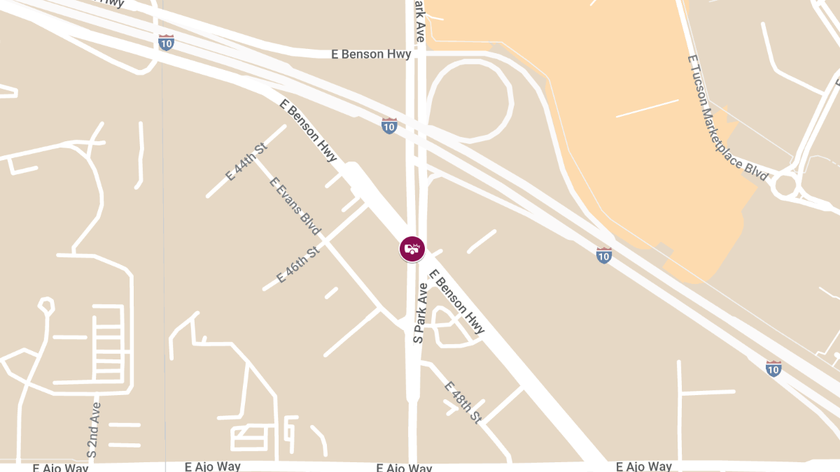 Crash with Injuries at Park and Benson Hwy