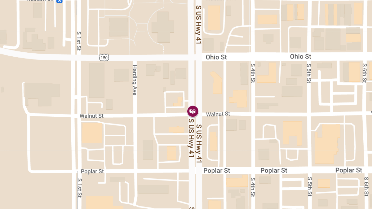 Crash with Injury at S 3rd St & Walnut St