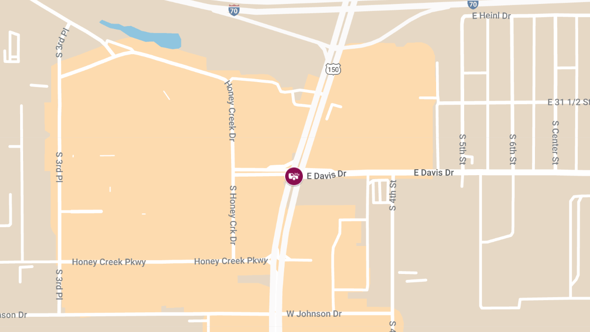 Crash with Injury at US 41 and E Davis Drive