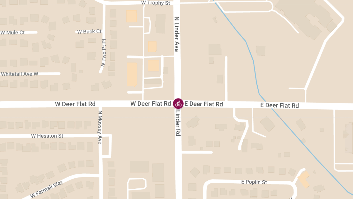 Cyclist Dies After Collision at Linder Rd & Deer Flat Rd